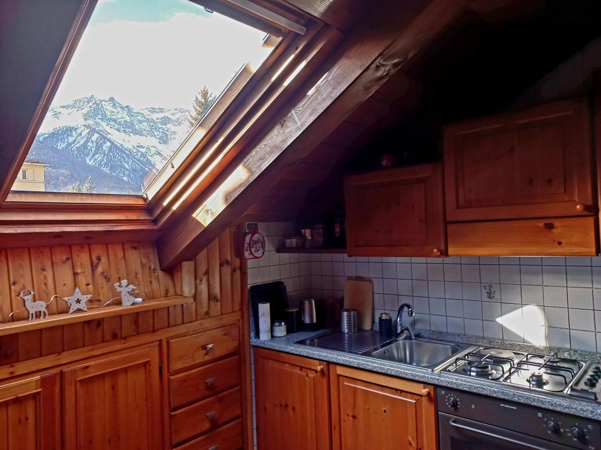 Apartmán Mansarda Bardonecchia Exteriér fotografie